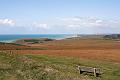 Empty Downland Bench